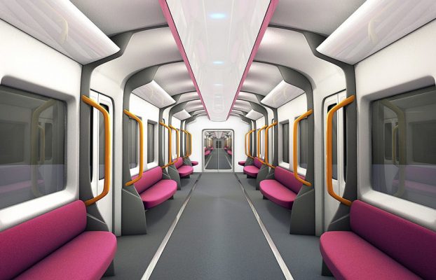 train interiors