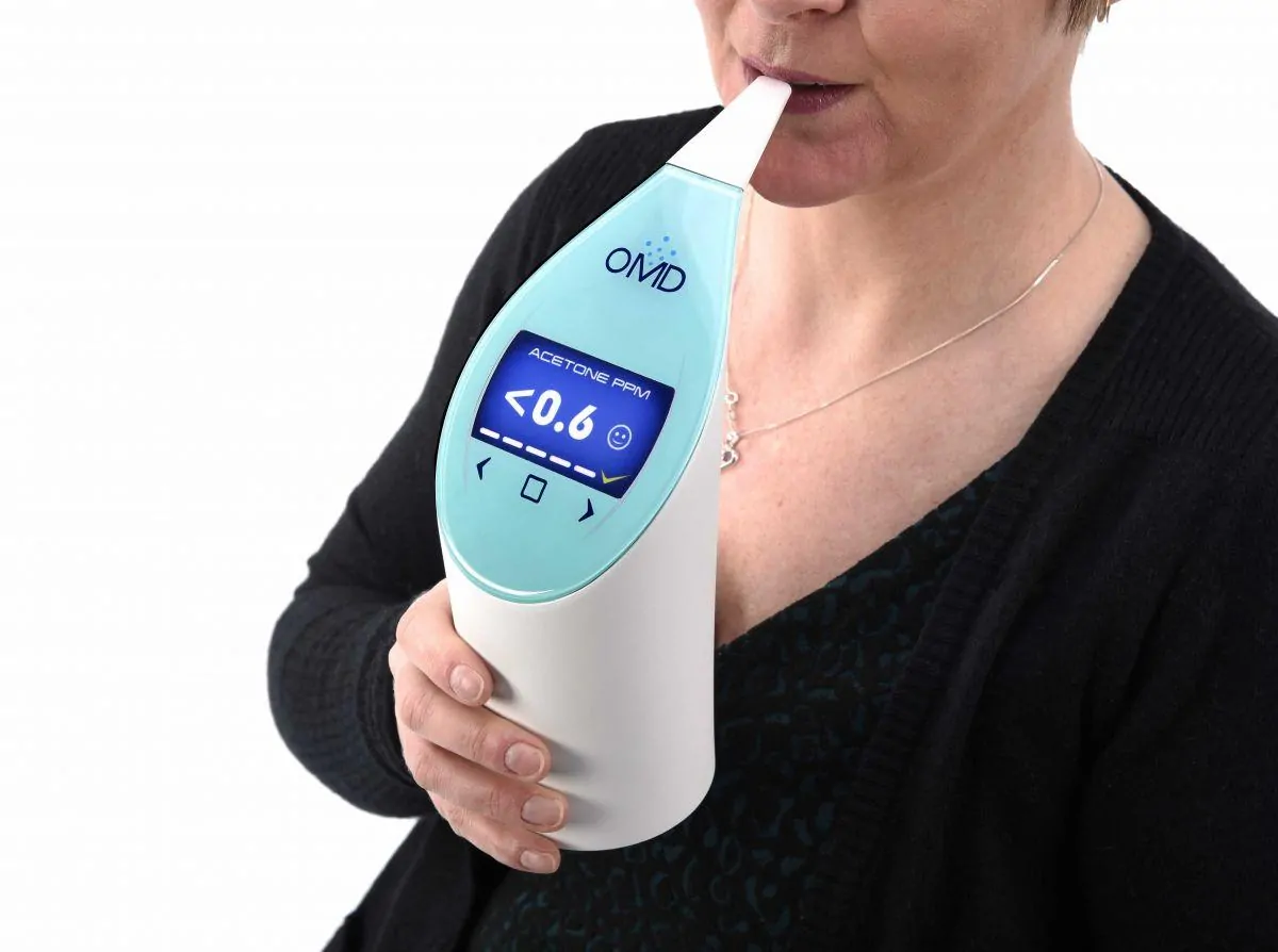 portable breath analysis device