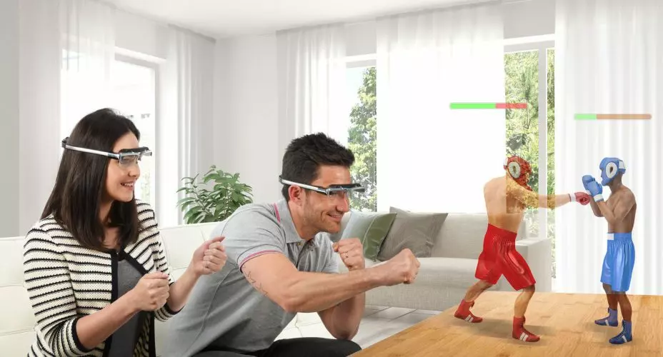 AR glass for game